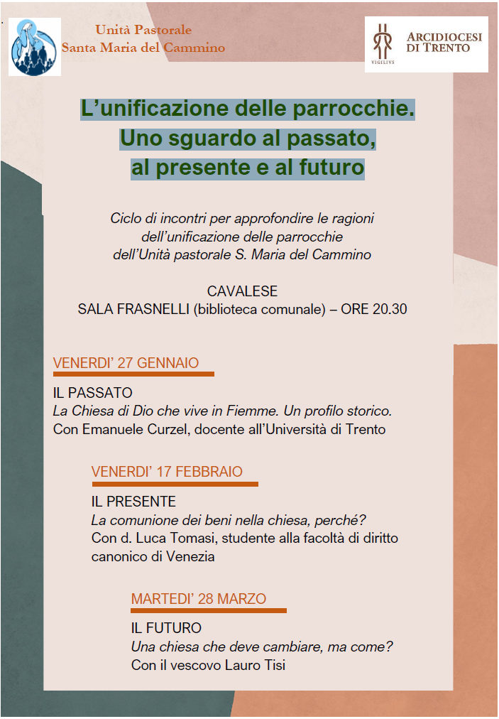 L’unificazione delle parrocchie. Uno sguardo al passato, al presente e al futuro