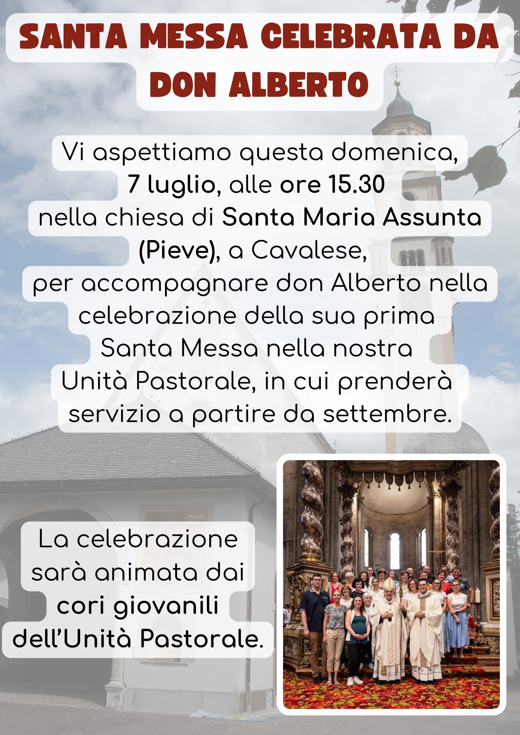 Santa Messa celebrata da don Alberto