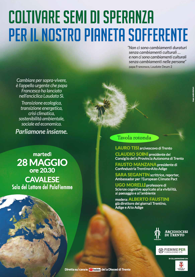 “Semi di Speranza” Settimana Laudato si’ 2024, dal 19 al 26 maggio
