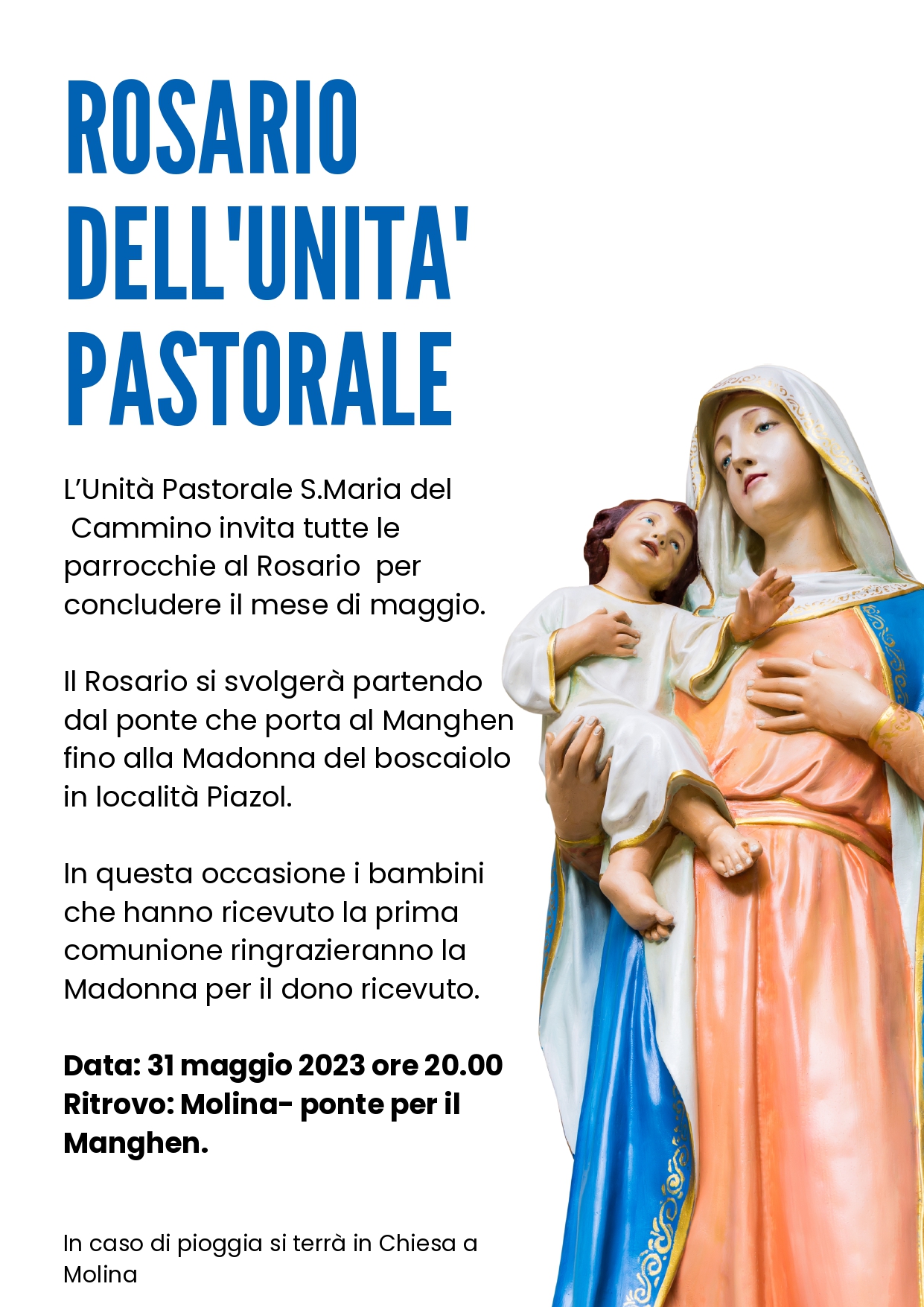 ROSARIO DELL’UNITA’ PASTORALE