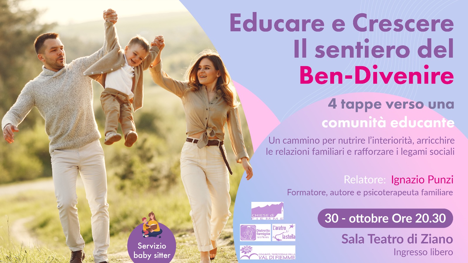 Educare e crescere – 30 ottobre – Ziano di Fiemme