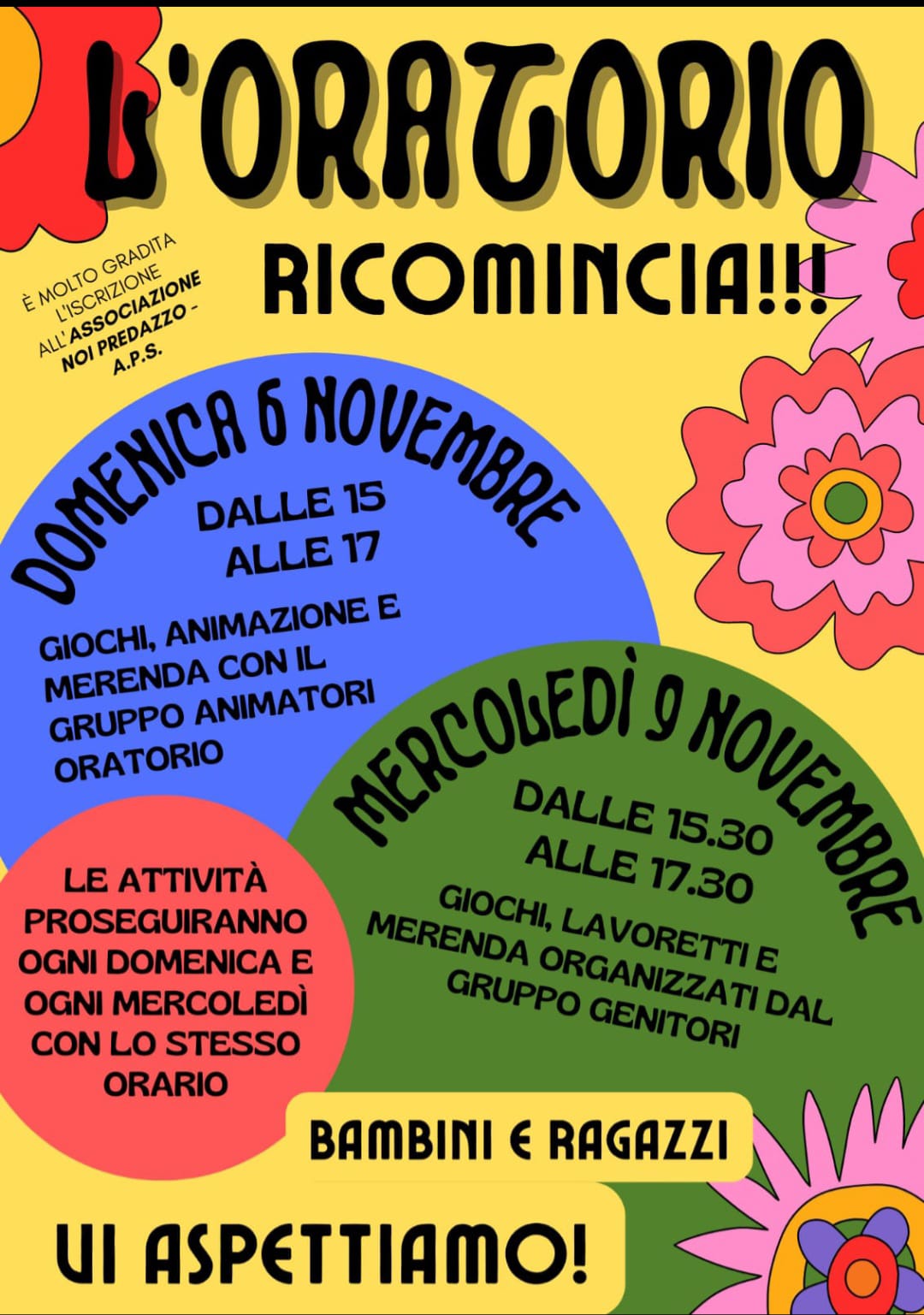 Predazzo – L’Oratorio ricomincia!!!