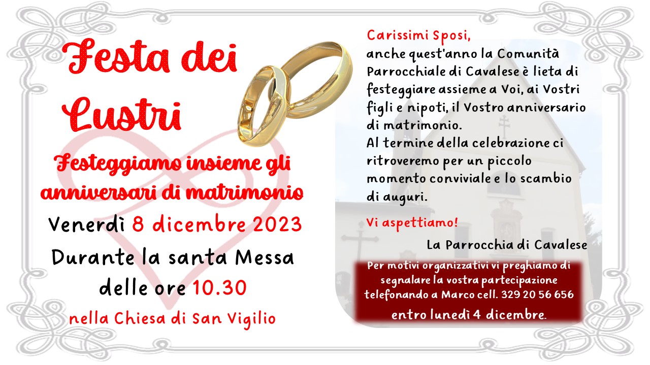 Festa dei Lustri – Chiesa di San Vigilio