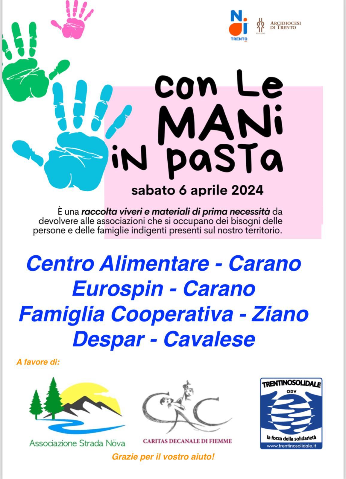 Con le mani in pasta – 6 aprile 2024