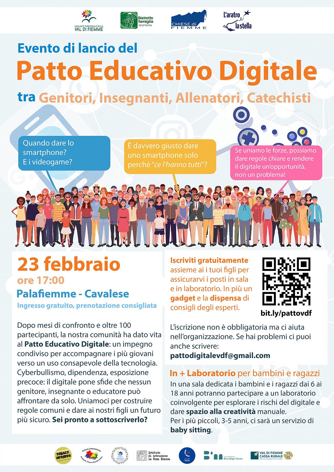 FACCIAMO LE COSE GIUSTE, FACCIAMOLE ASSIEME – Evento di lancio del Patto Educativo Digitale