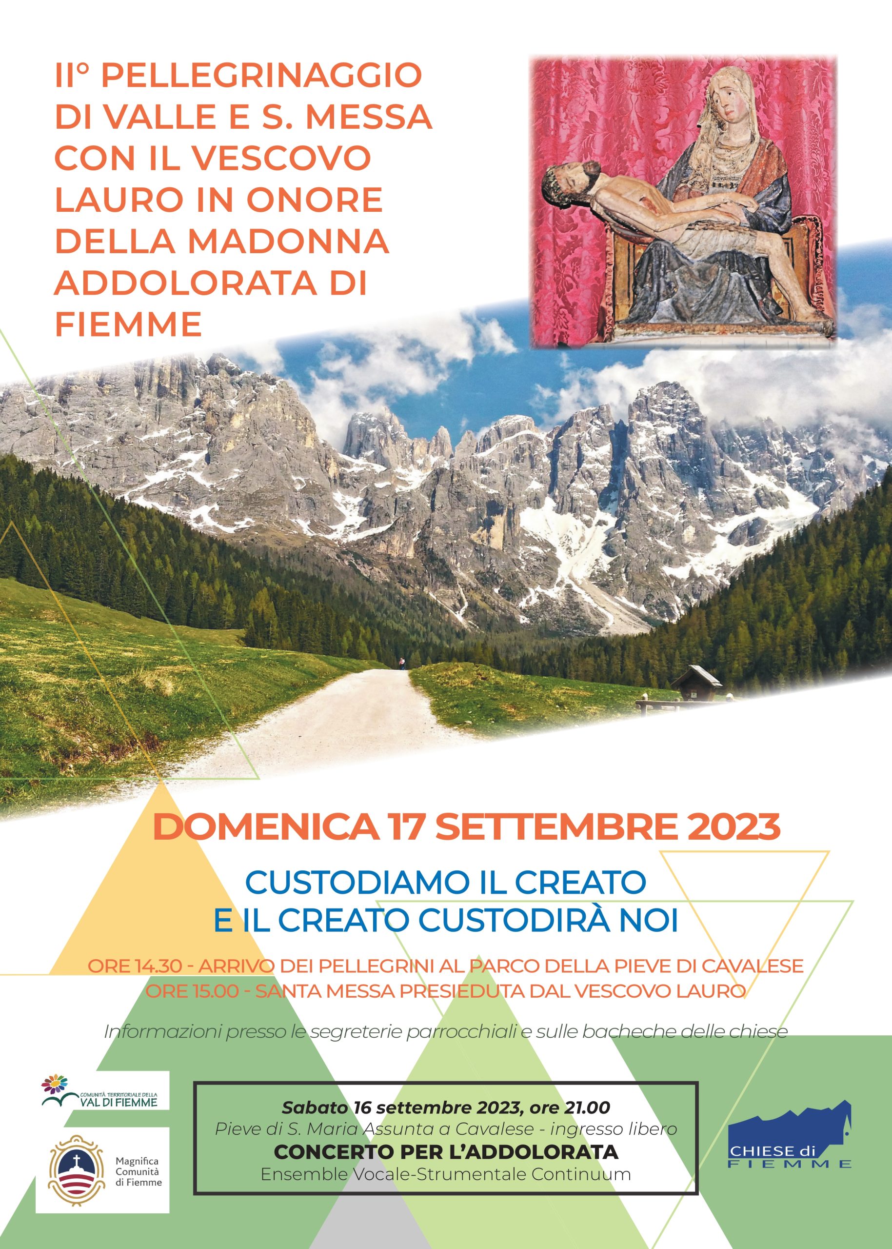 17 settembre – II° Pellegrinaggio di Valle Concerto