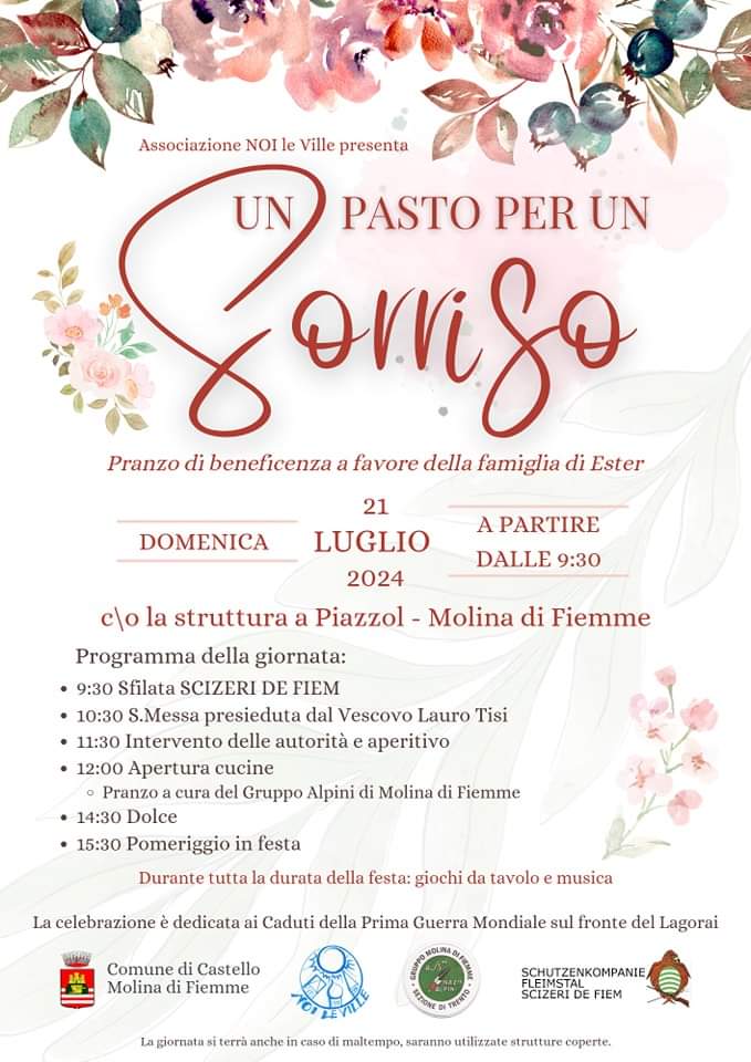 Un pasto per un sorriso