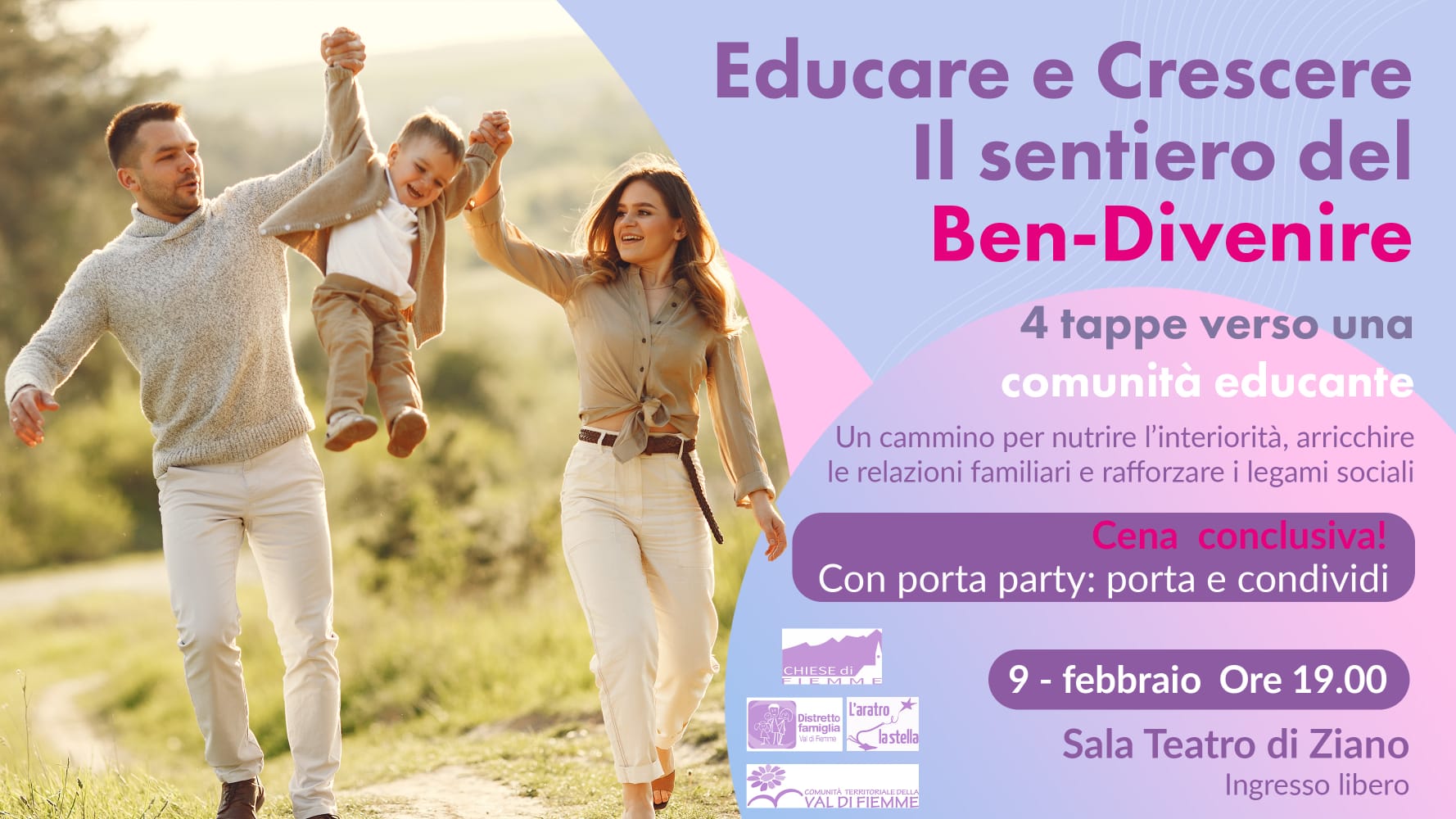 Educare e Crescere                                                    Il sentiero del Ben-Divenire