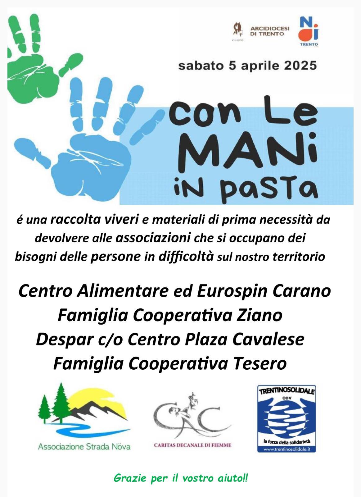CON LE MANI IN PASTA