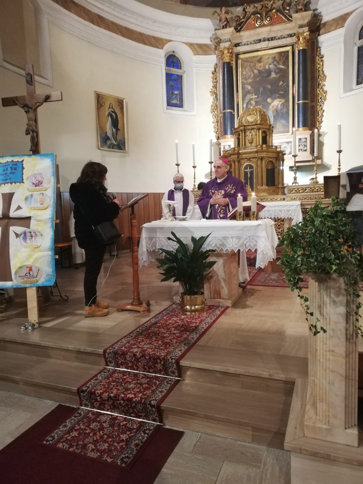 Visita del vescovo a Masi, domenica 03 aprile 2022