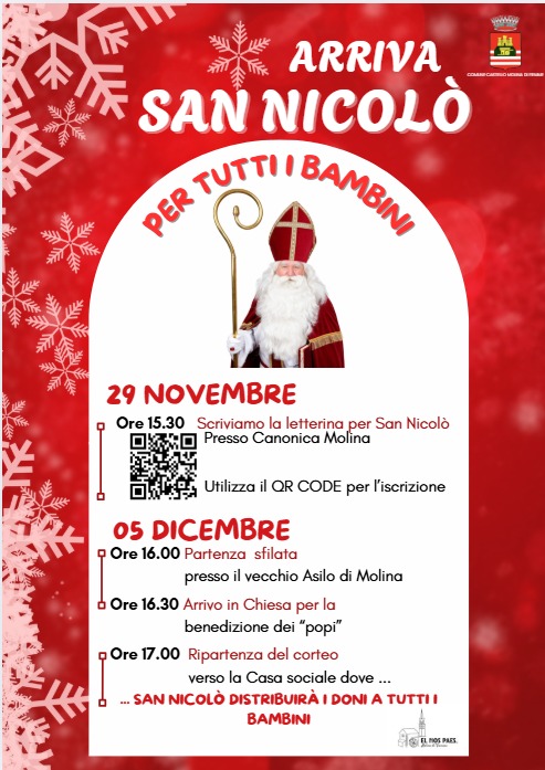 ARRIVA SAN NICOLO’