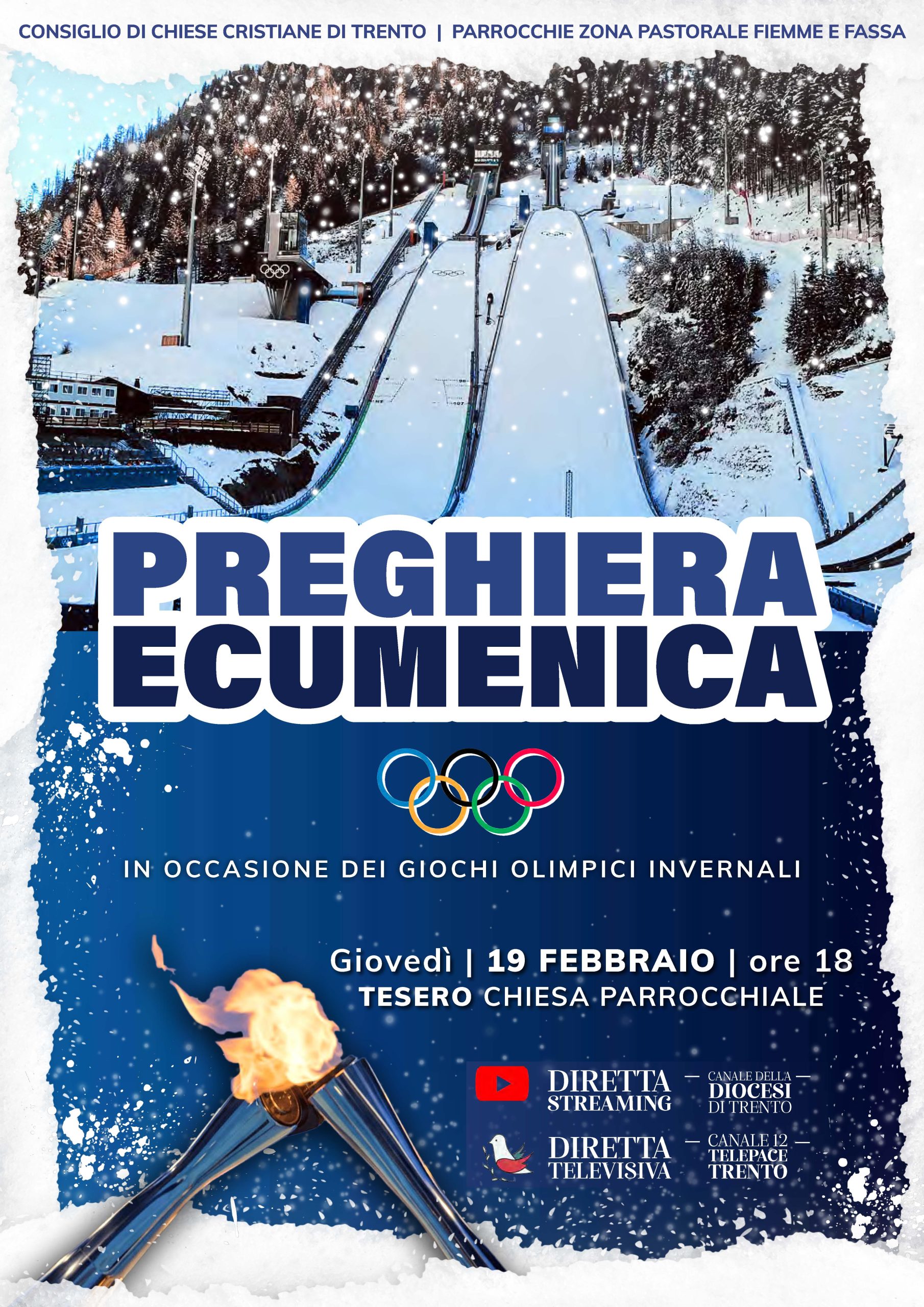 PREGHIERA ECUMENICA in occasione dei Giochi Olimpici Invernali