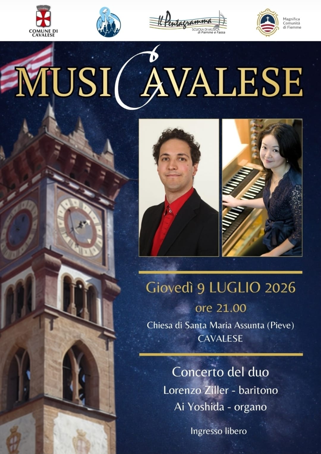CONCERTI ESTIVI NELLE NOSTRE CHIESE