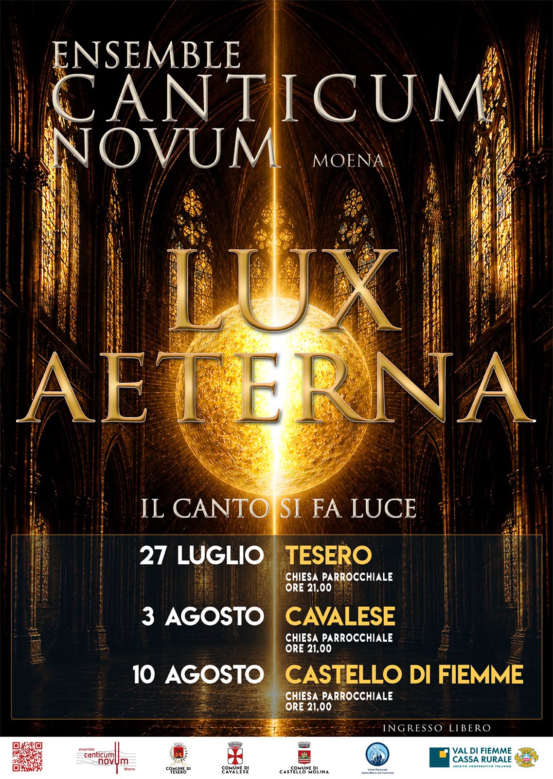 CONCERTI ESTIVI NELLE NOSTRE CHIESE – accedi per visualizzare tutti i concerti in programma
