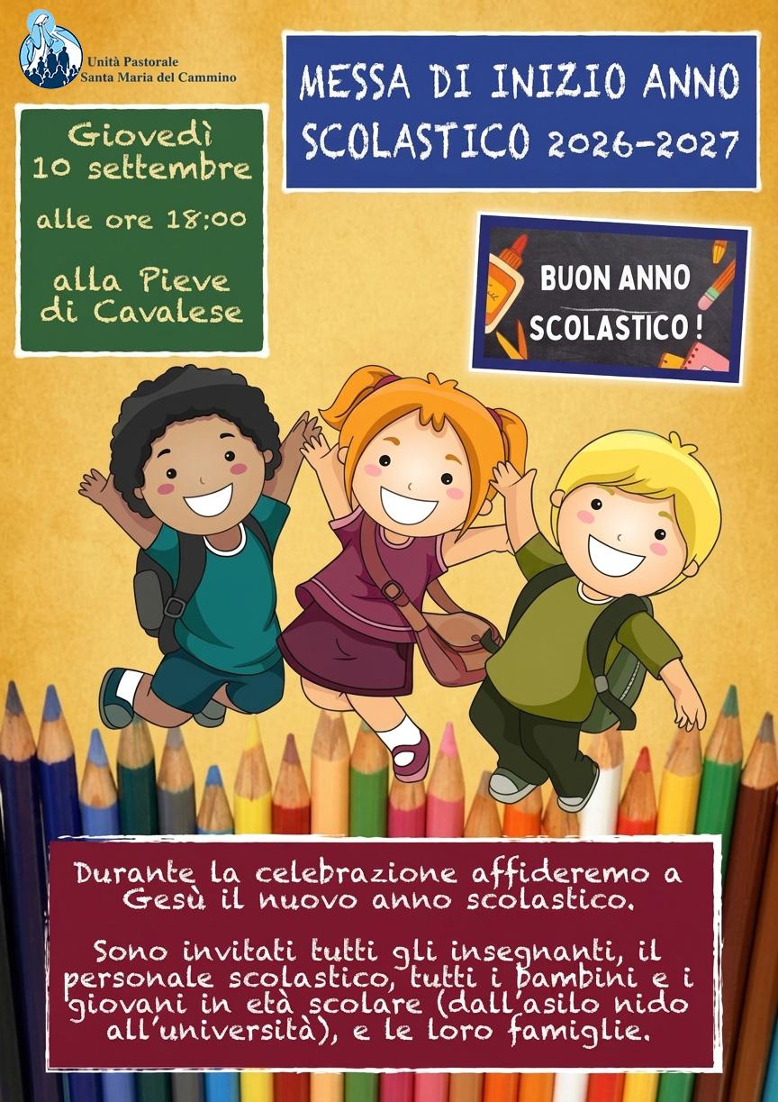 SANTA MESSA DI INIZIO ANNO SCOLASTICO 2026-2027