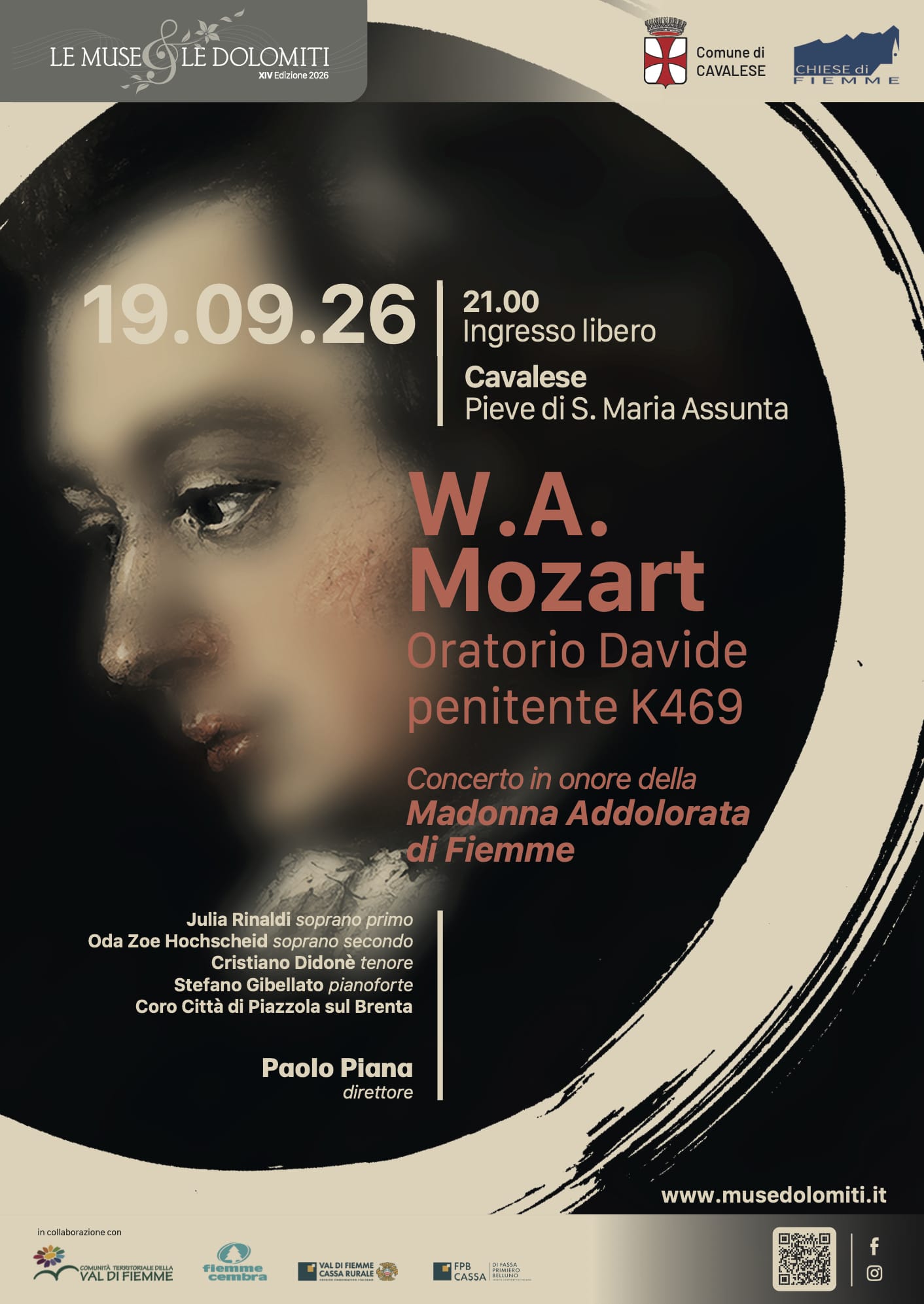 CONCERTO IN ONORE DELLA MADONNA ADDOLORATA DI FIEMME